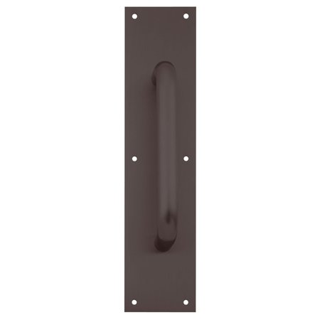 IVES Pull Plate, 8-in CTC, 3/4-in Diameter, 1-1/2-in Clearance, 4-in x 16-in, Oil Rubbed Bronze 8302-8 US10B 4X16